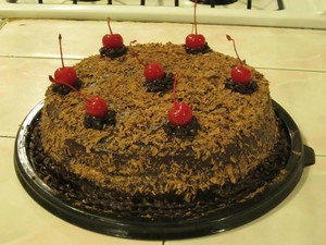 Pastel estilo Selva negra